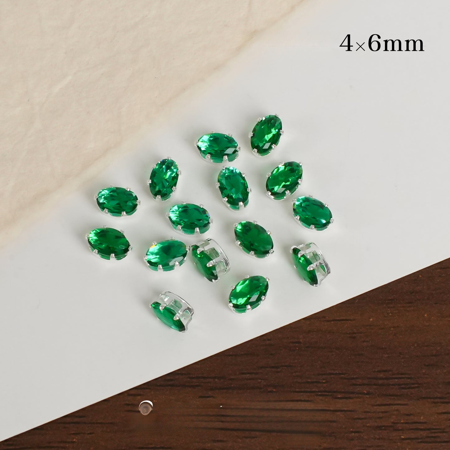 4*6mm Oval Zircon