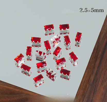 2.5*5mm Rectangle Zircon