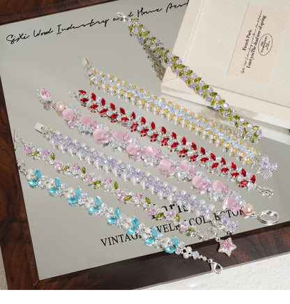 3/4mm Round Zircon(Silver bottom)