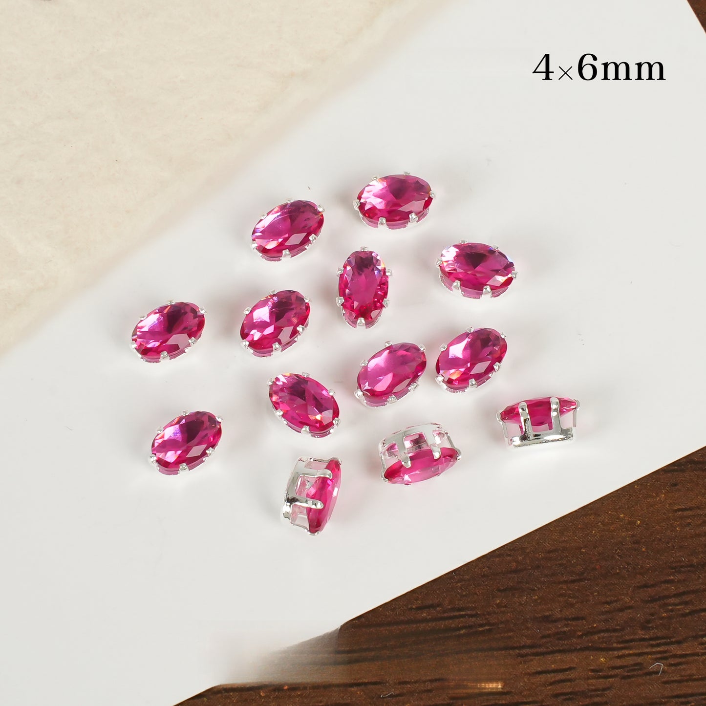 4*6mm Oval Zircon