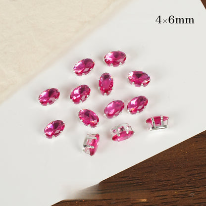 4*6mm Oval Zircon