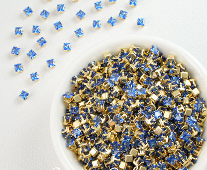 3mm Square Zircon