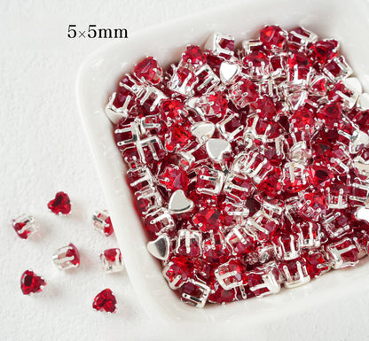 5mm Heart Shape Zircon