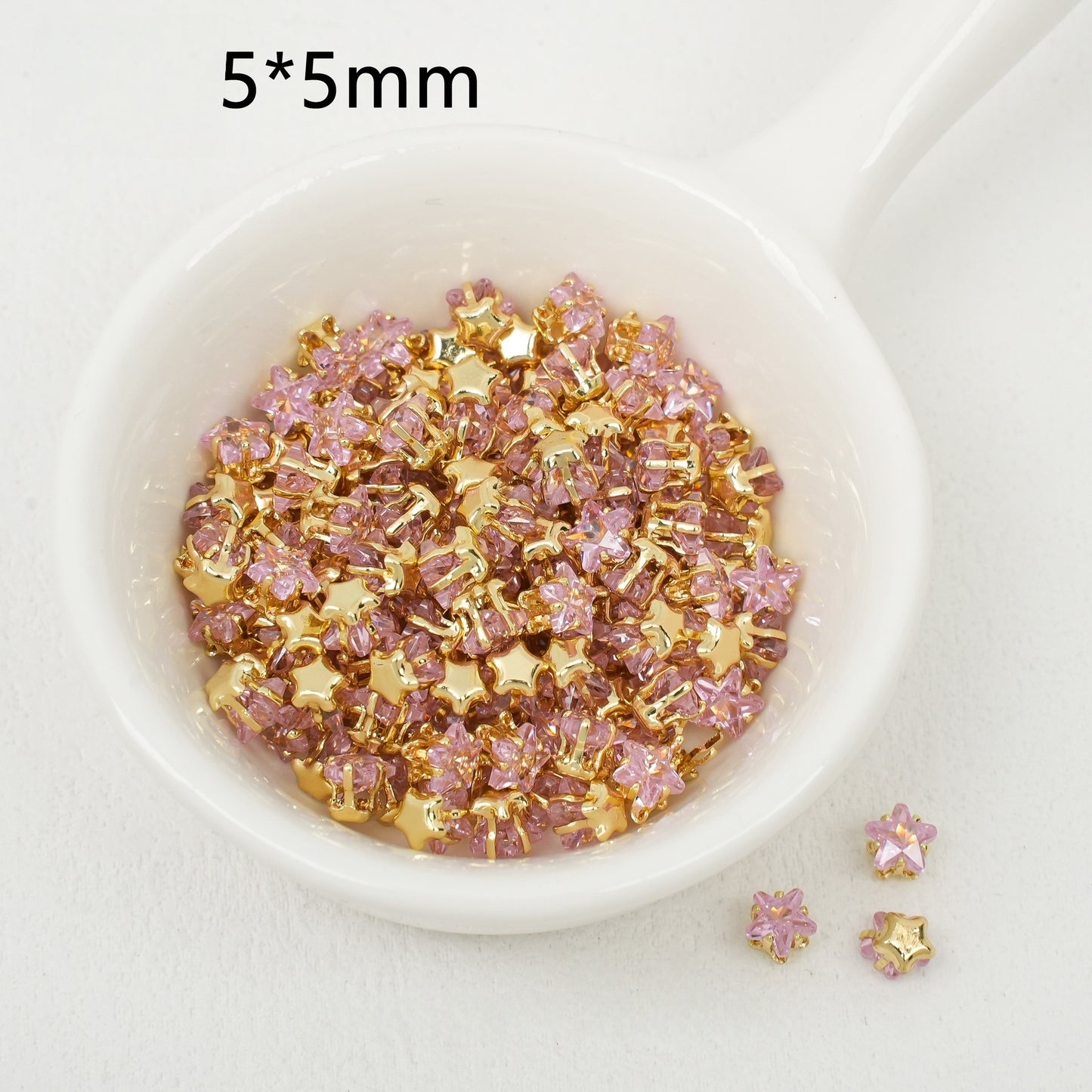 3mm/4mm Star Zircon