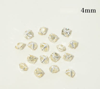 3mm/4mm Reverse Round Zircon