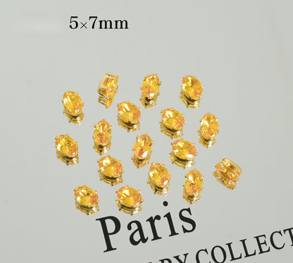 5*7mm Oval Zircon