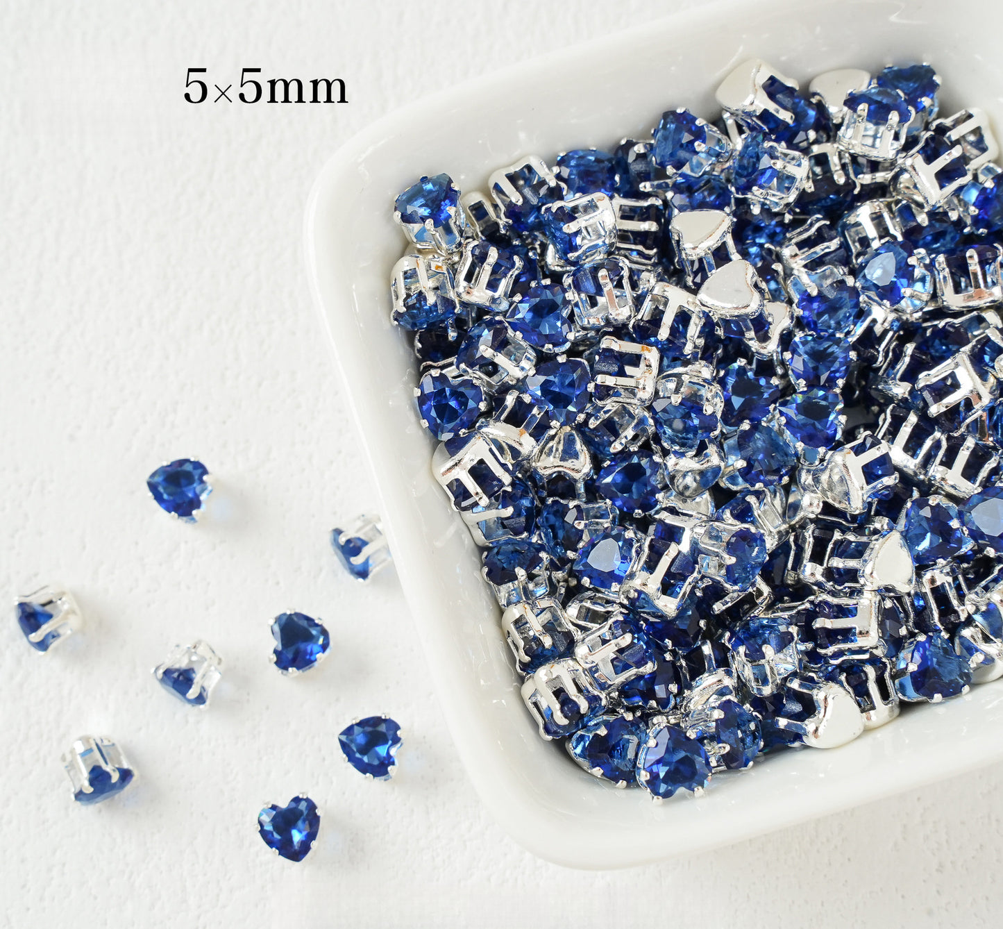 5mm Heart Shape Zircon