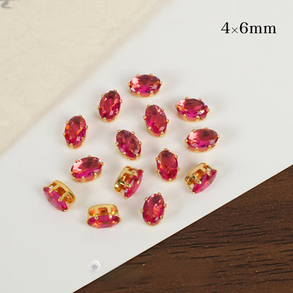 4*6mm Oval Zircon