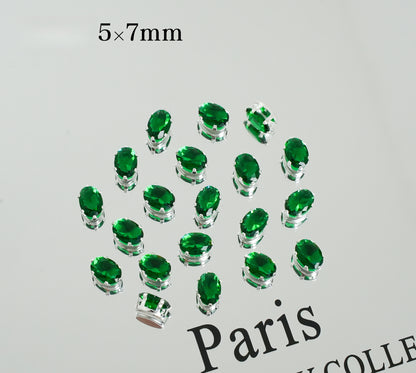 5*7mm Oval Zircon