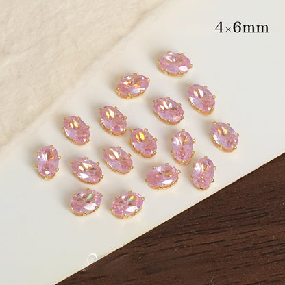 4*6mm Oval Zircon