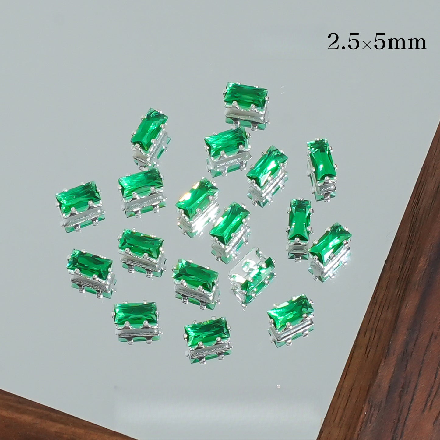 2.5*5mm Rectangle Zircon