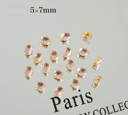 5*7mm Oval Zircon
