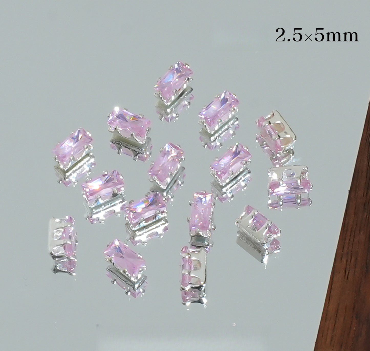 2.5*5mm Rectangle Zircon