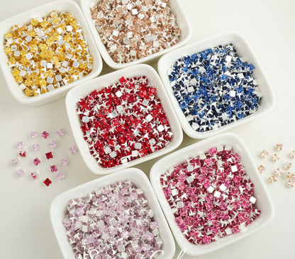 4mm Square Zircon