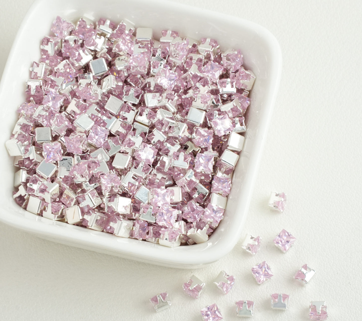 4mm Square Zircon