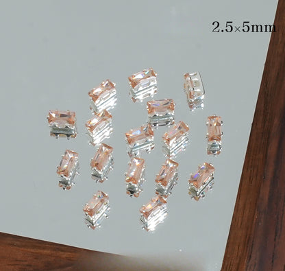 2.5*5mm Rectangle Zircon