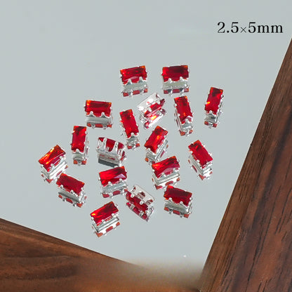 2.5*5mm Rectangle Zircon