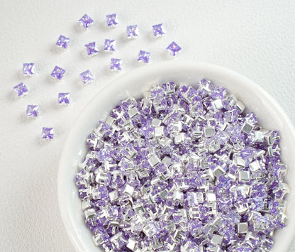 3mm Square Zircon