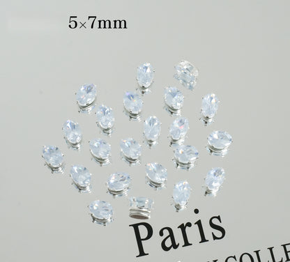 5*7mm Oval Zircon