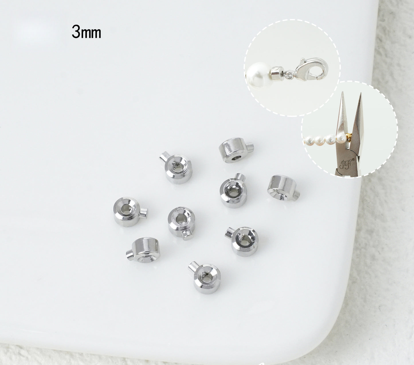 Positioning Beads End Snap
