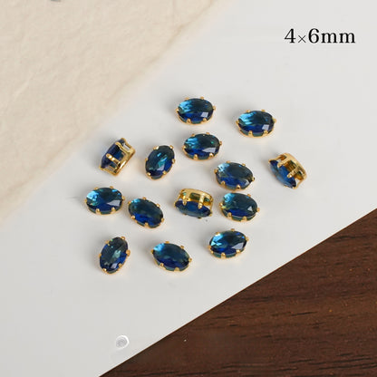 4*6mm Oval Zircon