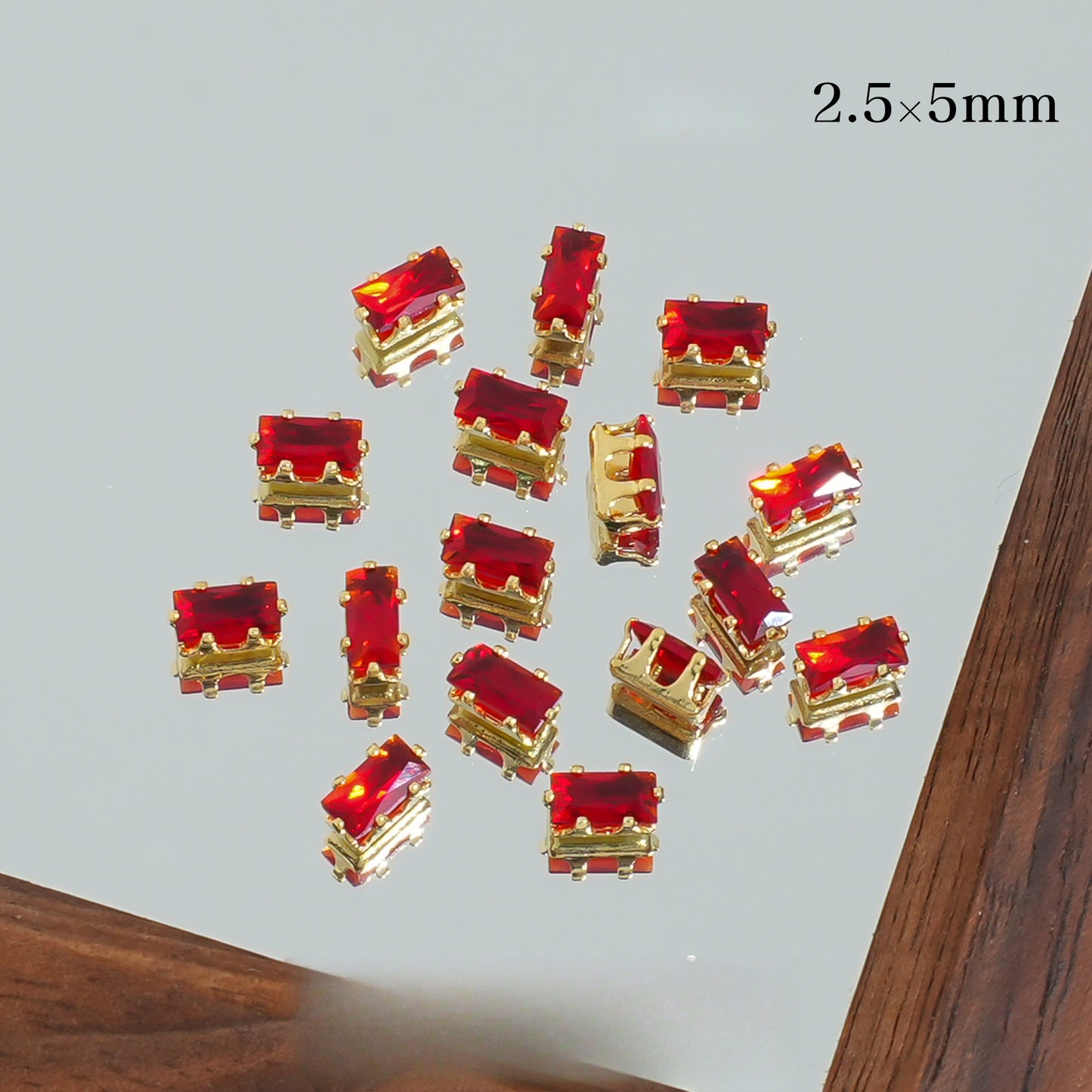 2.5*5mm Rectangle Zircon