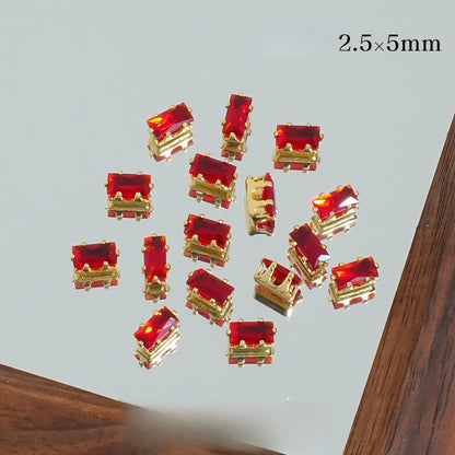 2.5*5mm Rectangle Zircon