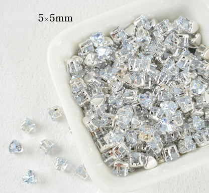 5mm Heart Shape Zircon