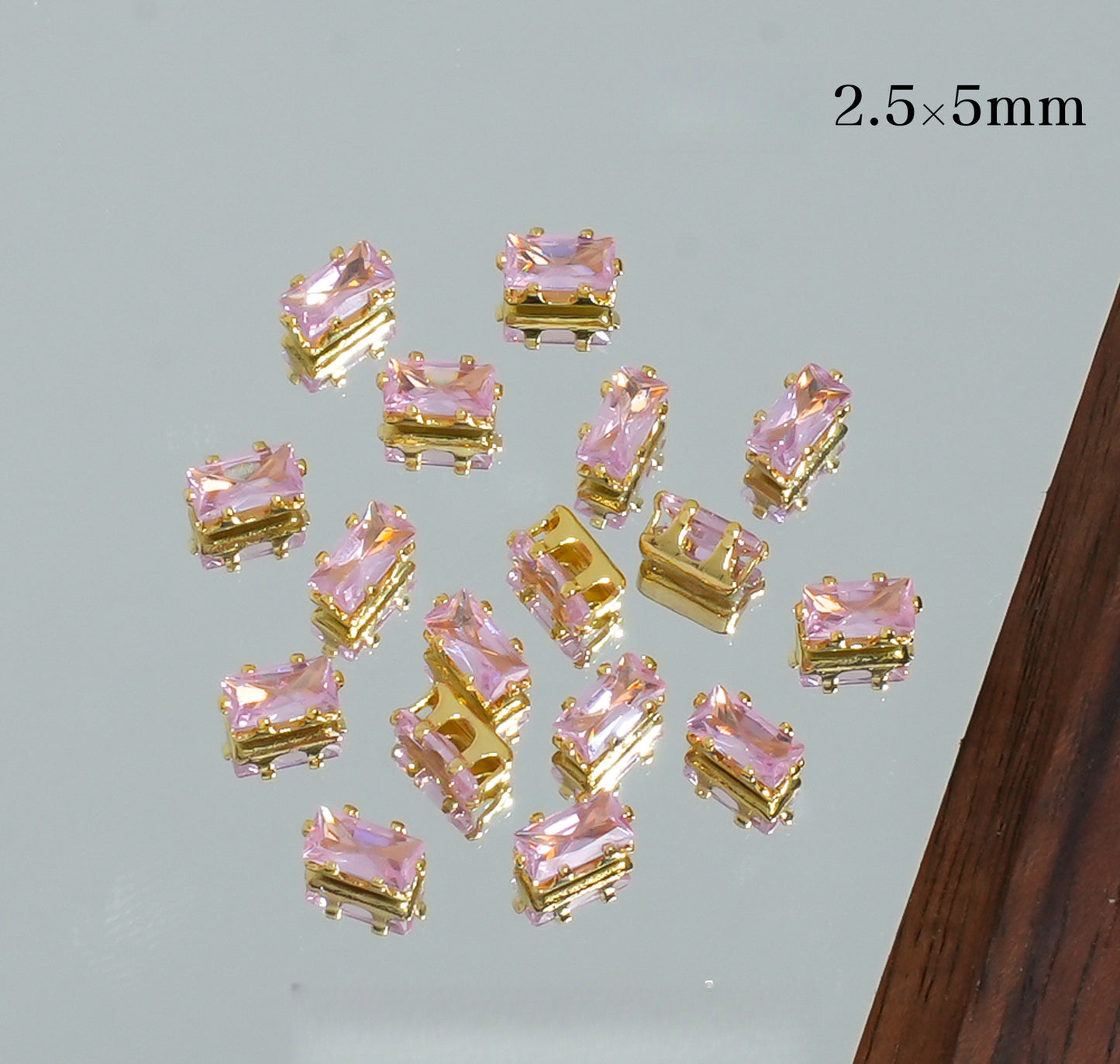 2.5*5mm Rectangle Zircon