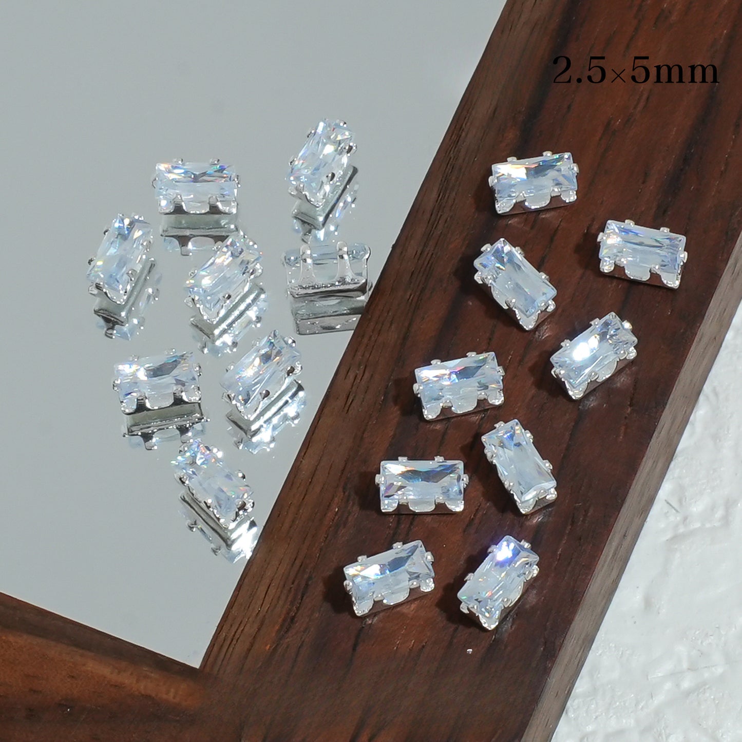 2.5*5mm Rectangle Zircon