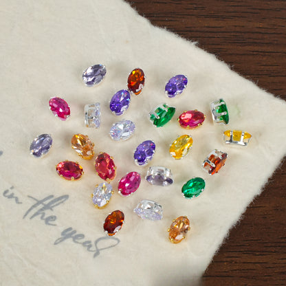 4*6mm Oval Zircon