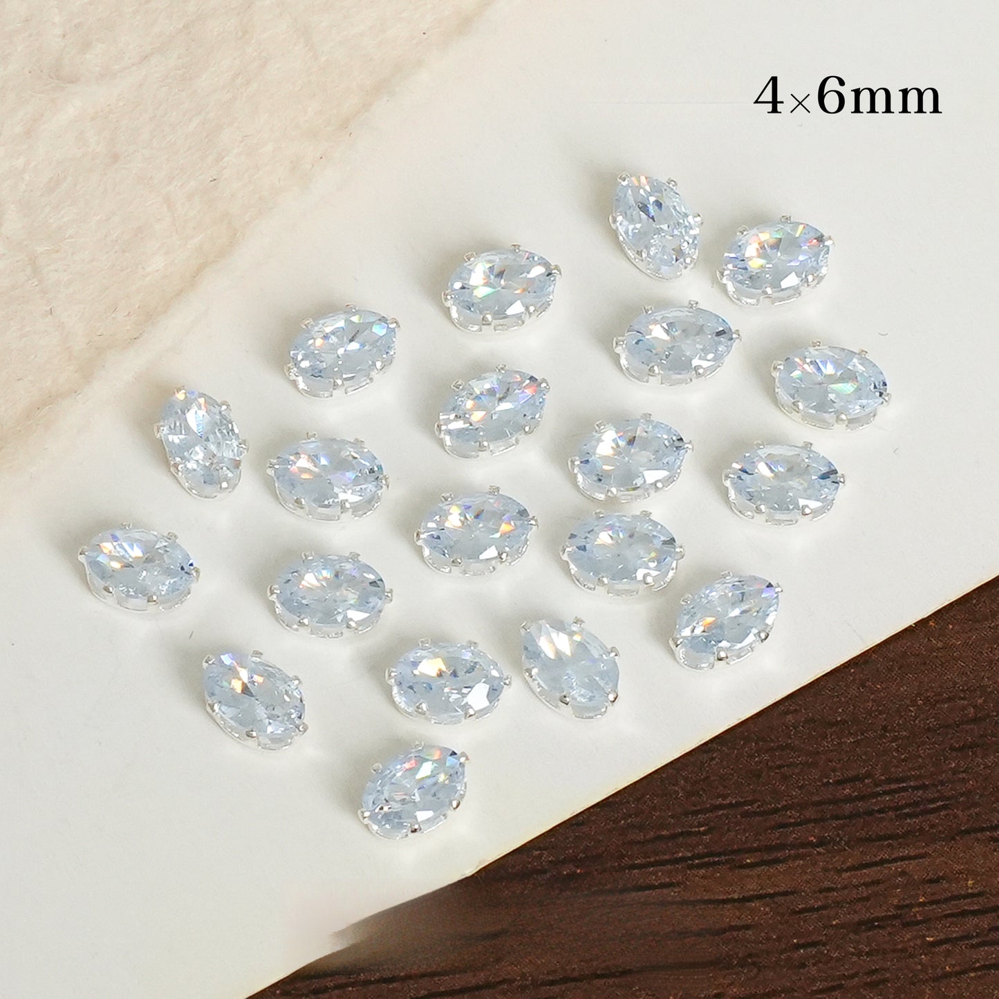 4*6mm Oval Zircon