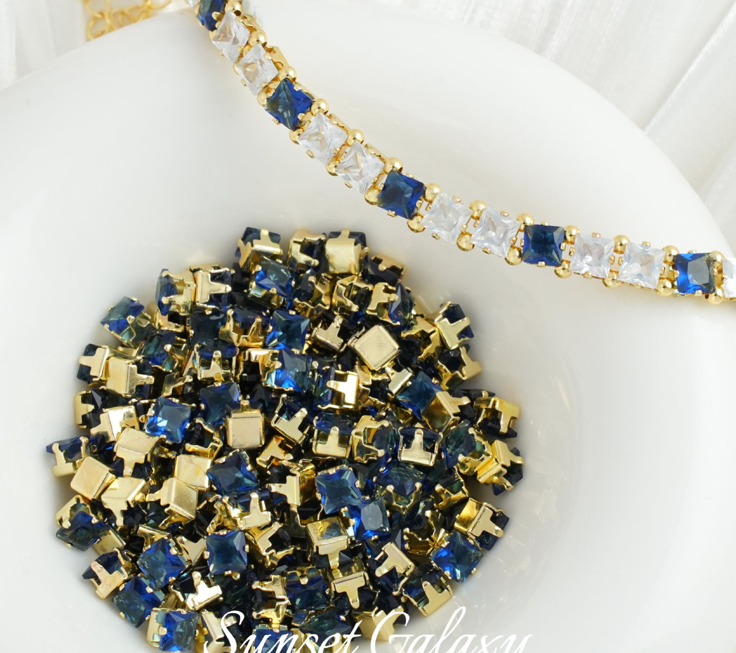 4mm Square Zircon