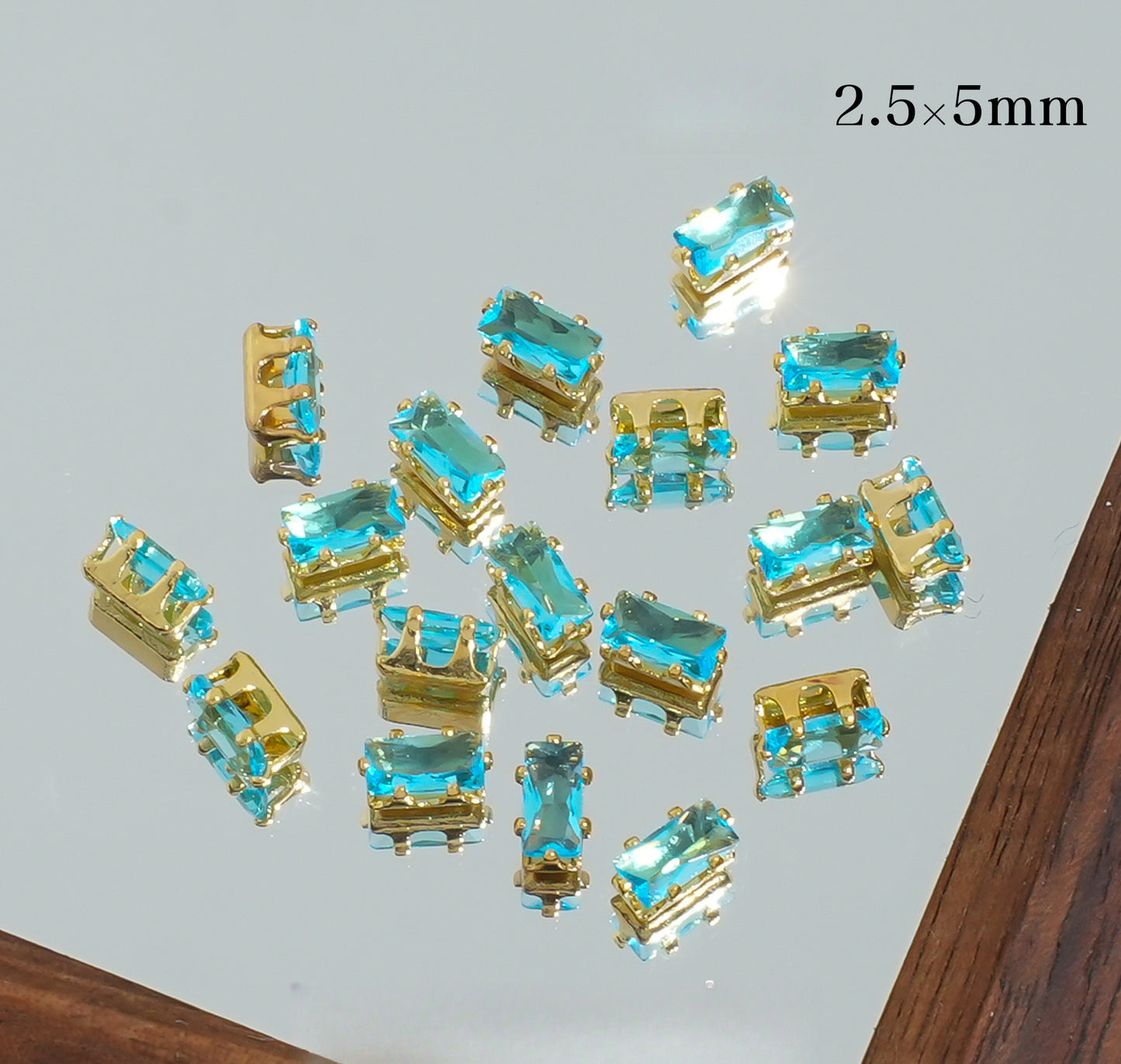 2.5*5mm Rectangle Zircon