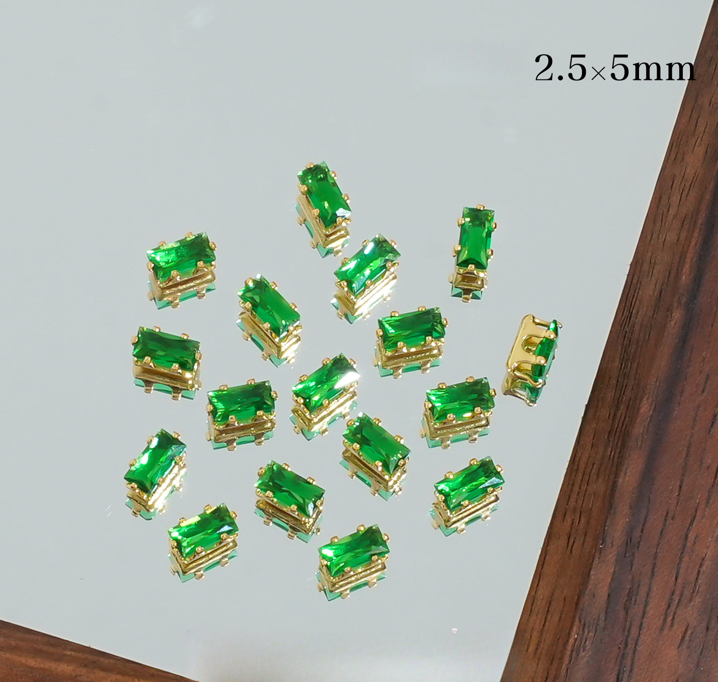 2.5*5mm Rectangle Zircon