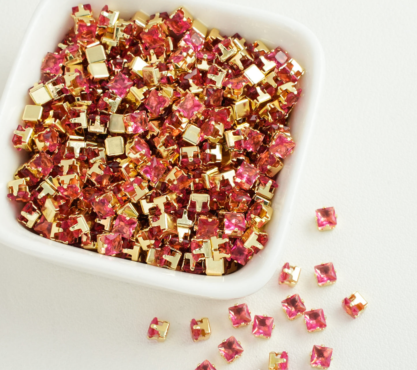 4mm Square Zircon