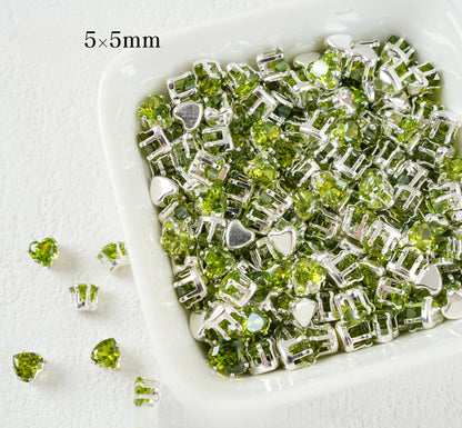5mm Heart Shape Zircon