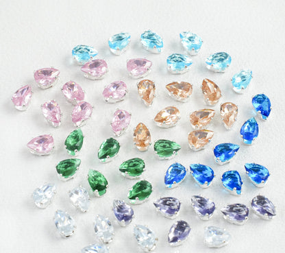 4*6mm Teardrop Shape Zircon