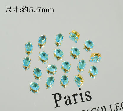 5*7mm Oval Zircon