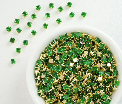 3mm Square Zircon
