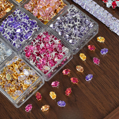 4*6mm Oval Zircon